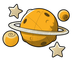 sticker planet